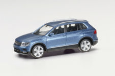Herpa 038607-006 - H0 - VW Tiguan - metallic nachtschattenblau